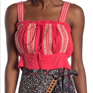 Free People Hill Top Crop Tank